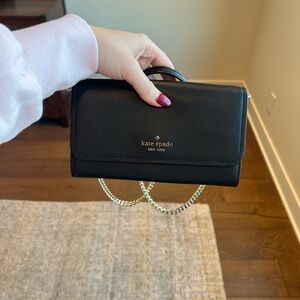 Kate Spade Black and Silver Purse